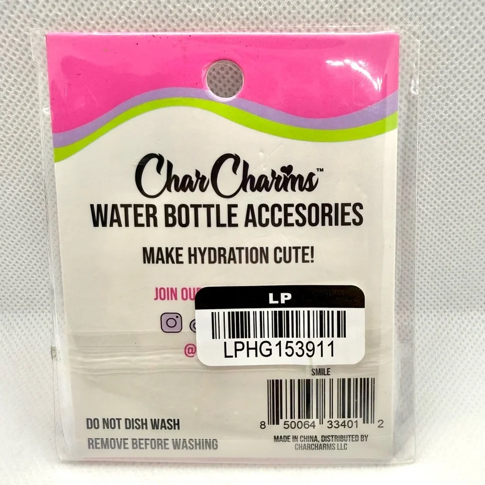 Char Charms Handle Charms Smiley Face. New.